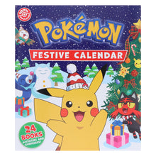 Load image into Gallery viewer, Pokemon: Festive Calendar: A Festive Collection of 24 Books! Activities and Surprises! - Ages 6+ - Hardback