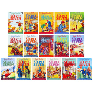 The Secret Seven Complete Collection 16 Books by Enid Blyton - Ages 6-9 - Paperback - Bangzo Books Wholesale