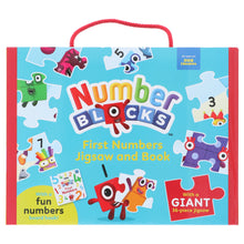 Load image into Gallery viewer, Numberblocks: First Numbers Jigsaw and Book: Learn to count with this Fun Numbers and Giant 36-piece jigsaw! - Ages 3+ - Board Book