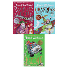 Load image into Gallery viewer, The World of David Walliams: Fun-Tastic Families 3 Books Box Set - Age 7-11 - Paperback