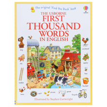 Load image into Gallery viewer, Usborne First Thousand Words In English: Illustrated Children Book By Heather Amery -Paperback - Age 0-5