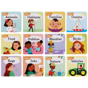 Hello World! by Sweet Cherry Publishing 12 Books Collection Box Set - Ages 2+ - Board Book