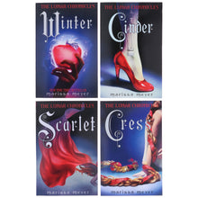 Load image into Gallery viewer, Marissa Meyer Lunar Chronicles Series Collection 4 Books Set - Ages 9+ - Paperback