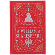 Load image into Gallery viewer, The Collected Works of William Shakespeare - Fiction - Leather Bound Hardback