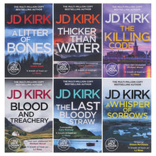 Load image into Gallery viewer, DCI Logan Crime Thrillers Series by JD Kirk 6 Books Collection Set (Book 1-6) - Fiction - Paperback