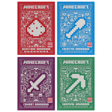Load image into Gallery viewer, Minecraft Handbook Collection by Mojang AB: 4 books Collection Set - Ages 8-10 - Paperback