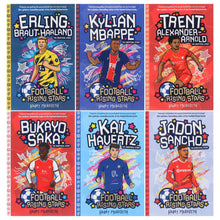 Load image into Gallery viewer, Football Rising Stars By Harry Meredith 6 Books Collection Set - Ages 7-9 - Paperback