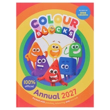 Load image into Gallery viewer, Colourblocks Annual 2027: Packed with Puzzles, Colouring and Stories! - Ages 3-5 - Hardback