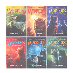 Warrior Cats: Series 6 A Vision of Shadows By Erin Hunter 6 Books Collection Set - Ages 8+ - Paperback