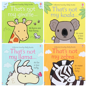 That's not my zoo... Box Set 4 Books Collection by Fiona Watt & Rachel Wells - Ages 0-5 - Board Book