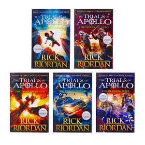 Trials of Apollo By Rick Riordan 5 Books Collection Set - Ages 9-14 - Paperback