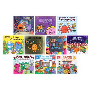 Mr. Men and Little Miss Picture 10 Books Collection Set by Adam Hargreaves - Age 3+ - Paperback