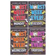 Load image into Gallery viewer, Worst Week Ever! Series By Eva Amores And Matt Cosgrove 4 Books Collection Set - Ages 8+ - Paperback - Bangzo Books Wholesale