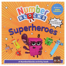 Load image into Gallery viewer, Numberblocks Superheroes: A Numberblocks Activity Book - Ages 3+ - Paperback - Bangzo Books Wholesale