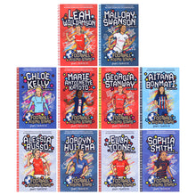 Load image into Gallery viewer, Women&#39;s Football Rising Stars By Harry Meredith: 10 Books Collection Box Set - Ages 7-9 - Paperback