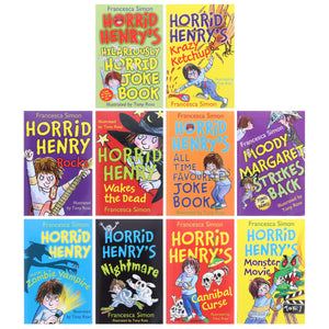 Horrid Henry 10 Books Collection Set by Francesca Simon - Age 6-11 - Paperback