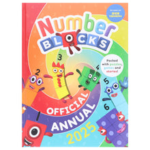 Load image into Gallery viewer, Numberblocks Annual 2026, 2025 &amp; 2024 Children's stories, puzzles, games, colouring &amp; More: 3 Books Collection Set - Ages 4+ - Hardback