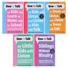 Load image into Gallery viewer, How to Talk Series 5 Books Set By Adele Faber &amp; Elaine Mazlish - Non Fiction - Paperback