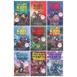 Last Kids on Earth Series by Max Brallier 9 Books Collection Set - Ages 8-12 - Paperback