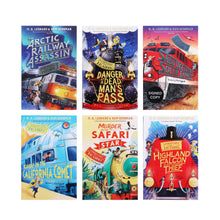 Load image into Gallery viewer, Adventures on Trains By M. G. Leonard &amp; Sam Sedgman: 6 Books Collection Set - Ages 9-11 - Paperback