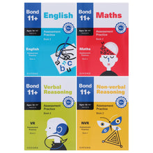 Load image into Gallery viewer, Bond 11+ Assessment Practice Papers for Year 5-6 (Book 2) 4 Books Set - Ages 10-11+ - Paperback
