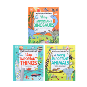 My Very Important Encyclopedias Series By DK 3 Books Collection Set - Ages 5-9 - Hardback