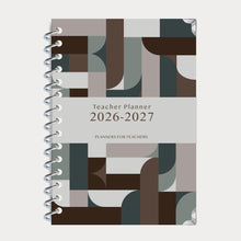Load image into Gallery viewer, Teacher Planner 2026-2027 - Spiral Bound Hardback