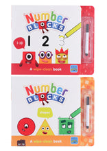 Load image into Gallery viewer, Numberblocks And Alphablocks - My First Numbers And Letters: Set Of 4 Wipe-Clean Books (Pens Included) - Ages 0-5 - Paperback