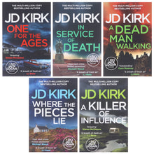 Load image into Gallery viewer, DCI Logan Crime Thrillers (Book 16-20) by JD Kirk 5 Books Collection Set - Fiction - Paperback