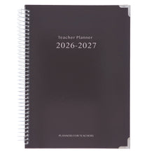 Load image into Gallery viewer, Teacher Planner 2026-2027 - Cocoa Edition - Spiral Bound Hardback