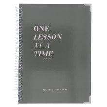Load image into Gallery viewer, One Lesson At A Time 2026-2027 Teacher Planner - Olive Edition - Spiral Bound Hardback