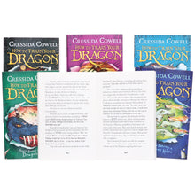 Load image into Gallery viewer, How To Train Your Dragon 6 Books (7-12) by ‎Cressida Cowell - Ages 9-14 - Paperback - Bangzo Books Wholesale