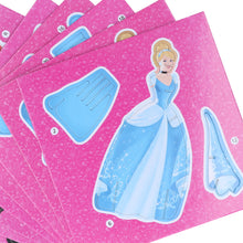 Load image into Gallery viewer, Disney Princess: Read, Build and Play Book by Walt Disney - Ages 3 + - Paperback