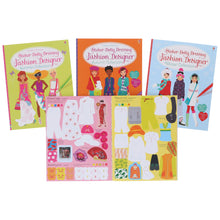 Load image into Gallery viewer, Usborne: Sticker Dolly Dressing Fashion Designer Activity Pack By Fiona Watt 4 Books Collection Box Set - Ages 7+ - Paperback
