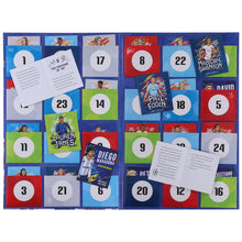 Load image into Gallery viewer, Football Stars Advent Calendar 24 Football Stories and Player Books for Kids by Luke Paton &amp; Harry Meredith - Ages 7-9 - Paperback (Includes 24 Free AudioBooks!)