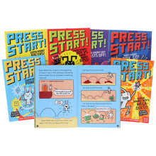 Load image into Gallery viewer, Press Start! Series by Thomas Flintham 7 Books Full-Colour Graphic Novels Collection Set - Ages 5+ - Paperback - Bangzo Books Wholesale