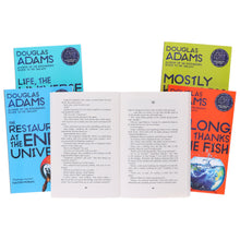 Load image into Gallery viewer, The Hitchhiker's Guide to the Galaxy by Douglas Adams: Complete Books 1-5 Box Set - Fiction - Paperback - Bangzo Books Wholesale