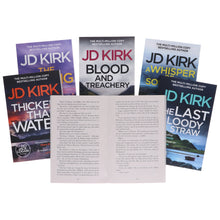 Load image into Gallery viewer, DCI Logan Crime Thrillers Series by JD Kirk 6 Books Collection Set (Book 1-6) - Fiction - Paperback