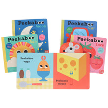 Load image into Gallery viewer, Peekaboo: House, Sun, Moon, Love &amp; Car by Camilla Reid Illustrated 5 Books Collection Set - Ages 0-5 - Board Book