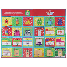 Load image into Gallery viewer, Numberblocks Advent Calendar - Countdown to Christmas 24 Story Books Collection (With sing-along Christmas song!) - Ages 3+ - Hardback