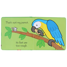 Load image into Gallery viewer, That's Not My Parrot by Fiona Watt (Usborne Touchy-Feely Books) - Ages 0-2 - Sprayed Edges Board Book