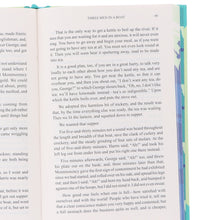 Load image into Gallery viewer, Three Men In A Boat by Jerome K. Jerome - Fiction - Sprayed edges Hardback