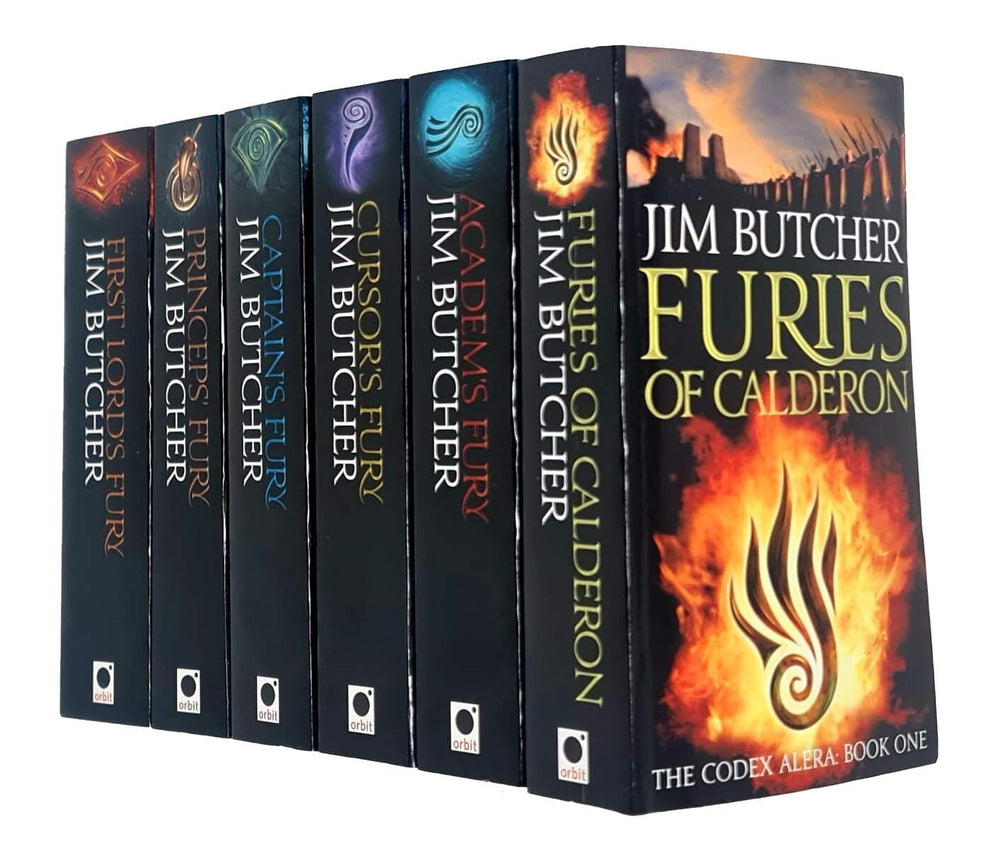 The Codex Alera by Jim Butcher: Books 1-6 Complete Collection Set - Fiction - Paperback - Bangzo Books Wholesale