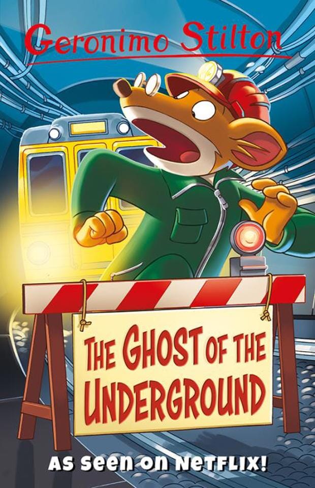 Geronimo Stilton 3-The Ghost of the Underground - Paperback