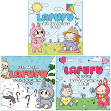 Load image into Gallery viewer, Lafufu Cosy Colouring Collection 3 Activity Books Set - Non Fiction - Paperback