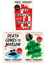 Load image into Gallery viewer, The Marlow Murder Club Mysteries By Robert Thorogood 3 Books Collection Set - Fiction - Paperback - Bangzo Books Wholesale