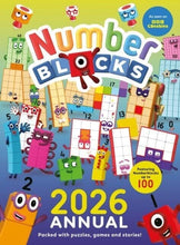 Load image into Gallery viewer, Numberblocks Annual 2026, 2025 &amp; 2024 Children's stories, puzzles, games, colouring &amp; More: 3 Books Collection Set - Ages 4+ - Hardback
