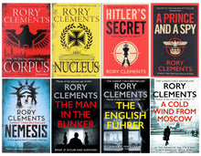 Load image into Gallery viewer, Tom Wilde Series (Book 1-8) By Rory Clements: 8 Books Collection Set - Fiction - Paperback