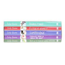 Load image into Gallery viewer, Judy Blume Fudge Series 5 Books Collection Set - Age 7-9 - Paperback