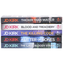 Load image into Gallery viewer, DCI Logan Crime Thrillers (Book 1-5) by JD Kirk 5 Books Collection Set - Fiction - Paperback